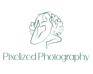 Yoga Body Figure  logo design