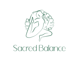 Yoga Body Figure  logo design