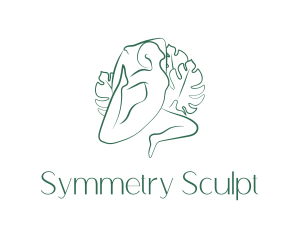 Yoga Body Figure  logo design