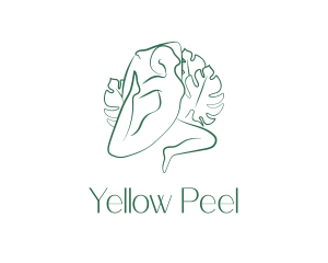 Yoga Body Figure  logo design