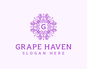 Grape Vineyard Orchard logo