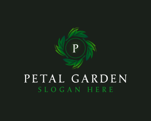 Natural Organic Leaf logo design