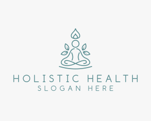 Holistic Yoga Wellness logo design