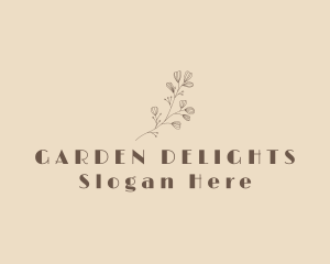 Floral Wellness Business logo design