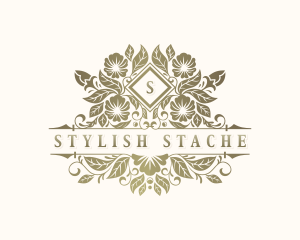 Floral Wedding Garden logo design