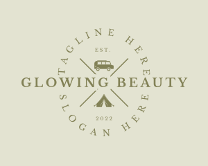 Hipster Camping Equipment logo