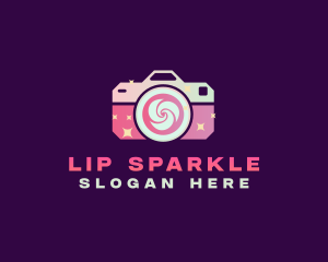 Sparkling Photography Camera  logo design