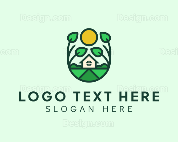 Environmental Lawn Landscaping Logo
