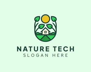 Environmental Lawn Landscaping  logo design