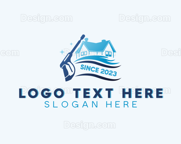 Clean House Pressure Washing Logo