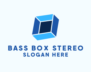 Geometric Box Package logo design