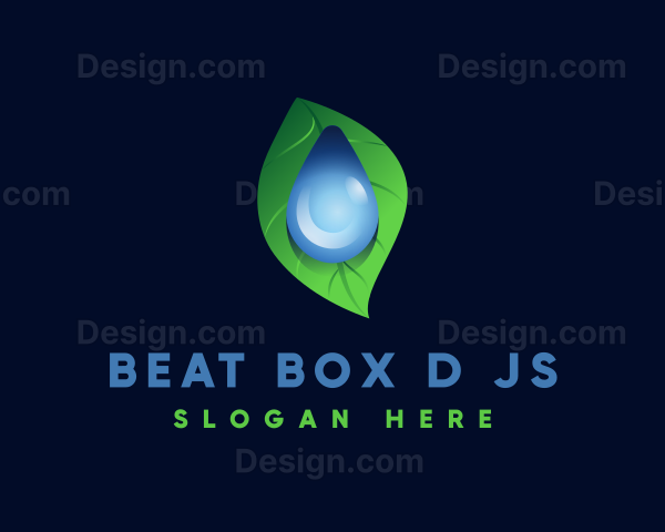 Fresh Water Droplet Logo