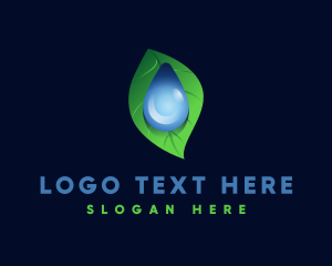 Fresh Water Droplet  logo