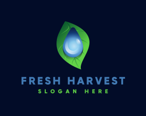 Fresh Water Droplet  logo