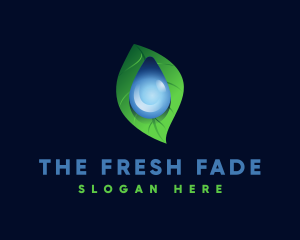 Fresh Water Droplet  logo design