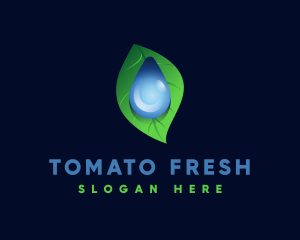 Fresh Water Droplet  logo design