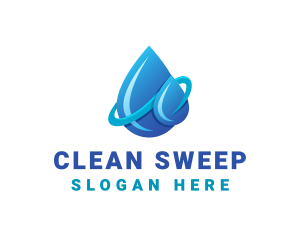 Blue Clean Water logo design