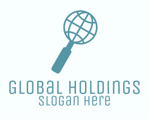 Blue Global Search logo design