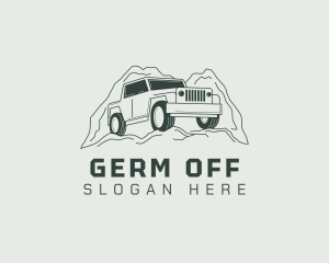 Jeep Off Road Adventure logo design