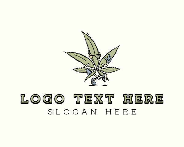 Marijuana logo example 2