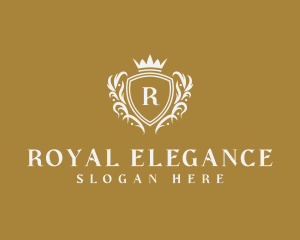 Royal Crown Crest logo design