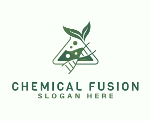 Natural Chemical Experiment logo design