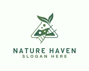 Natural Chemical Experiment logo design