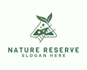 Natural Chemical Experiment logo design