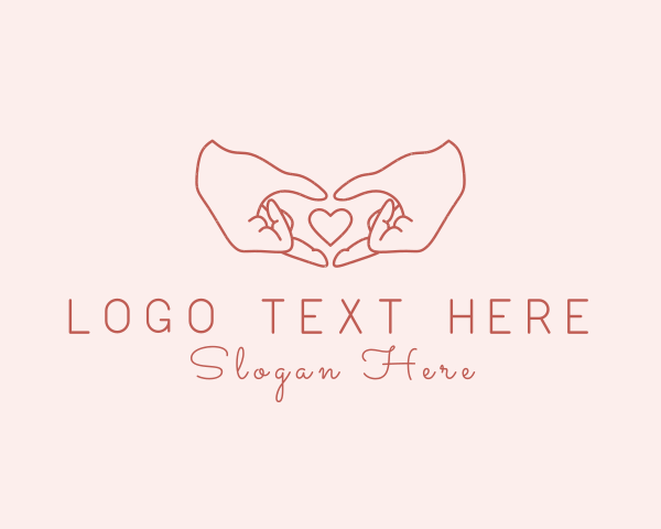Loving logo example 1