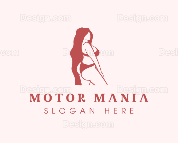 Sexy Female Lingerie Logo