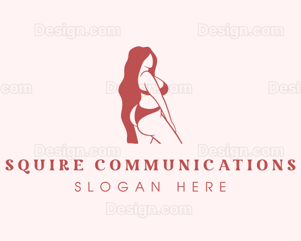 Sexy Female Lingerie Logo