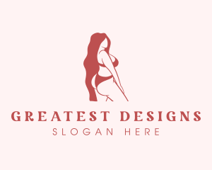 Sexy Female Lingerie Logo