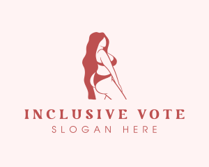 Sexy Female Lingerie Logo