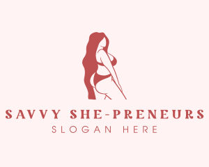 Sexy Female Lingerie Logo