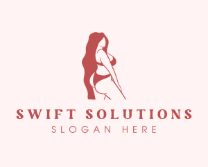 Sexy Female Lingerie Logo