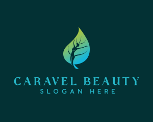 Beauty Leaf Wellness logo design