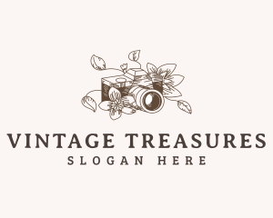 Vintage Camera Photography logo design