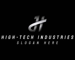 Modern Logistics Industrial Letter H logo