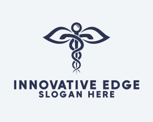 Medical Health Caduceus logo design