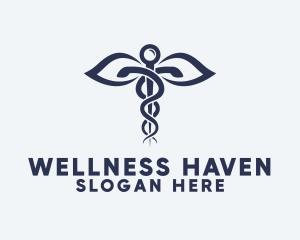Medical Health Caduceus logo