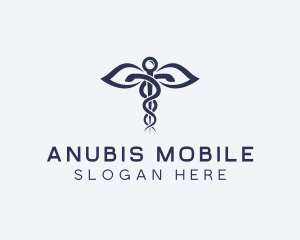 Medical Health Caduceus logo design