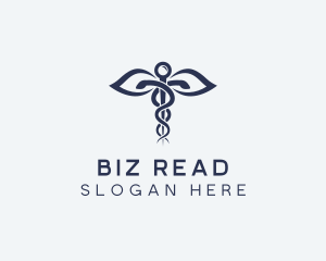 Medical Health Caduceus logo design