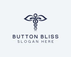 Medical Health Caduceus logo design