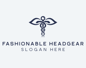 Medical Health Caduceus logo design