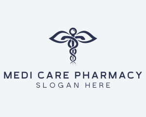 Medical Health Caduceus logo