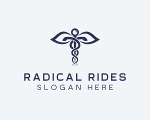 Medical Health Caduceus logo design