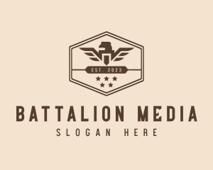 Military Army Eagle logo