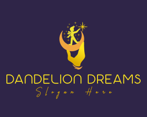 Starry Night Child logo design