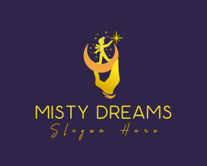 Starry Night Child logo design