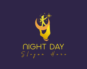 Starry Night Child logo design